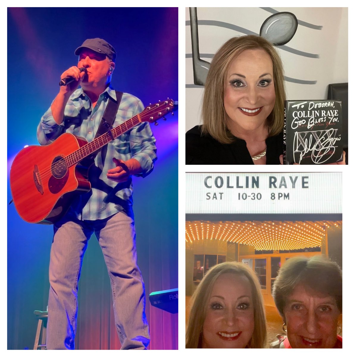 What a show, <a href="/CollinRaye/">Collin Raye</a>!! Your voice is as strong and beautiful as ever. I greatly enjoyed the stories, music, and energy!! Thanks for being so kind to autograph my CD cover.  I hope to see you perform again soon!