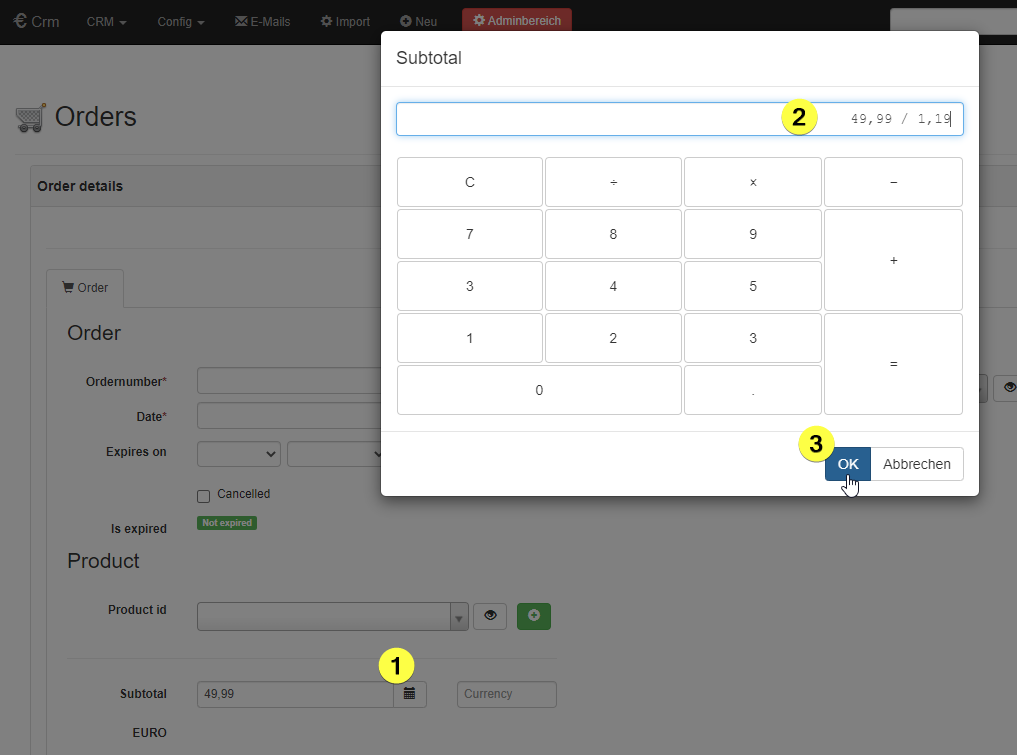 bizzworxx's tweet photo. Integrated calculator for numeric inputs in AppGini Detail View forms:
https://t.co/QY7NfUm89x
#AppGini #CRUD #RAD #PHP #Javascript #JQuery #Bootstrap #MySQL #MariaDB https://t.co/4Cvaxwbghd