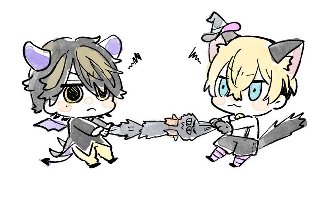 ハロがウィンウィン 