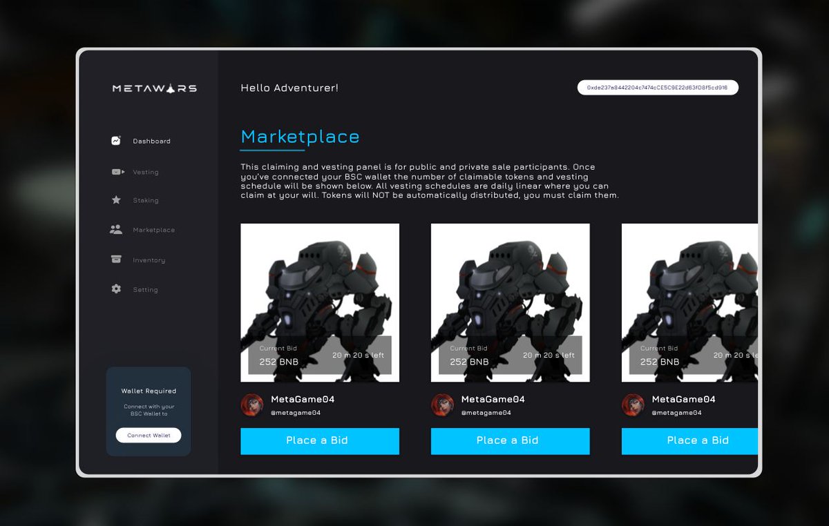 CryptoExpert101's tweet photo. This is how projects go parabollic. Nonstop Marketing + Development @MetaWarsNFT #MetaWars 👇

-PlaytoEarn #METAVERSE RolePlay Game

-ingame land purchases like $MANA
In competion w/ $AXS / $SAND (Billions in Mcap)

Circ supply 50m
Mcap $22.8m

IG Thread: https://t.co/dCrfqYrOK0 https://t.co/iCwY5vjnRn