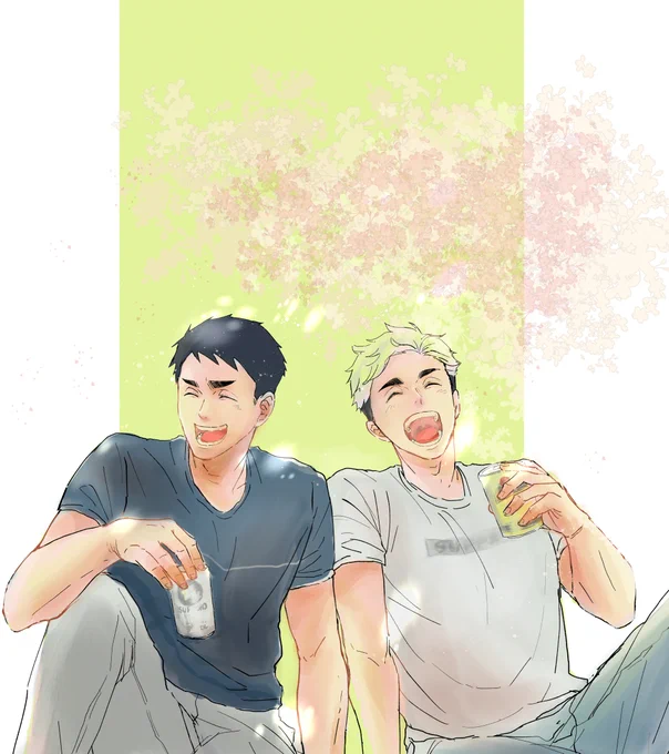 最高の日の花見🌸 
