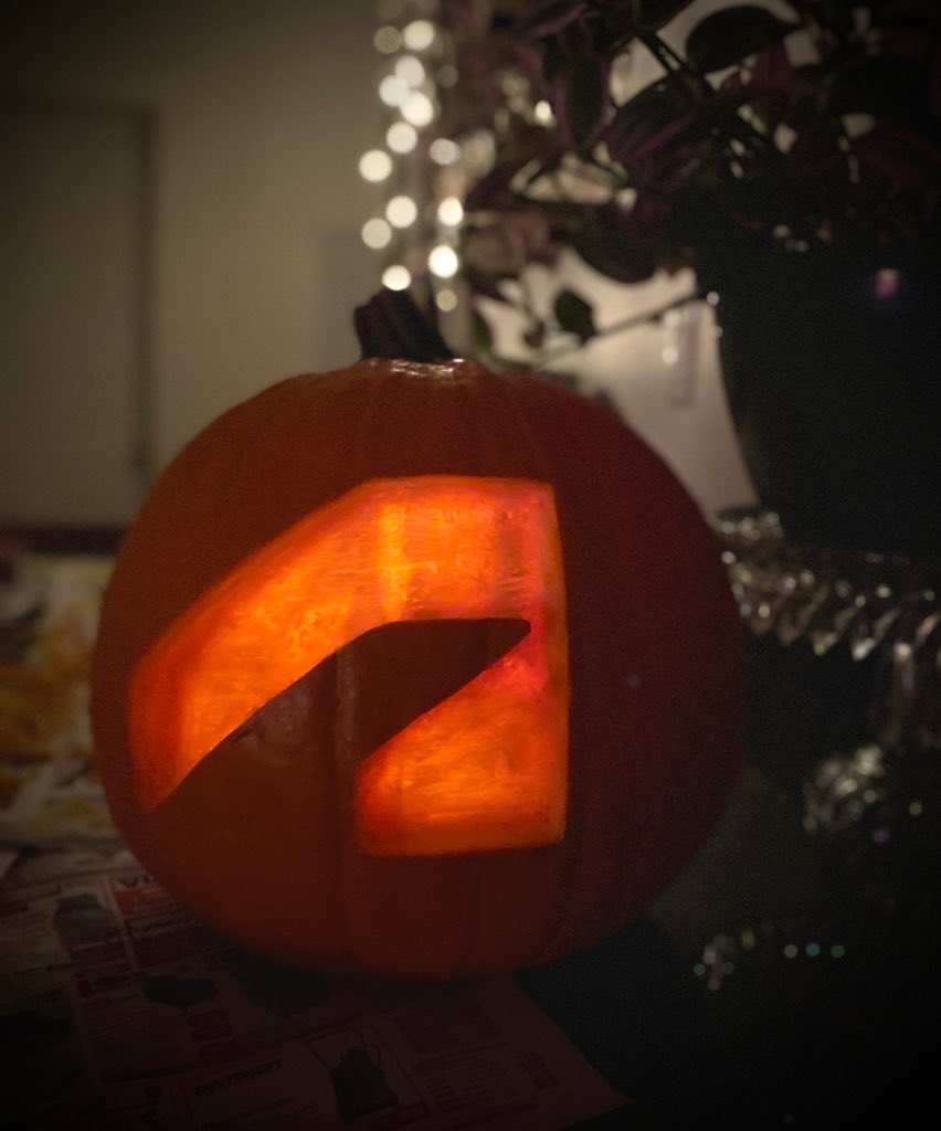 Pumpkin “reimagined” - the spookiest design I could think of 🎃