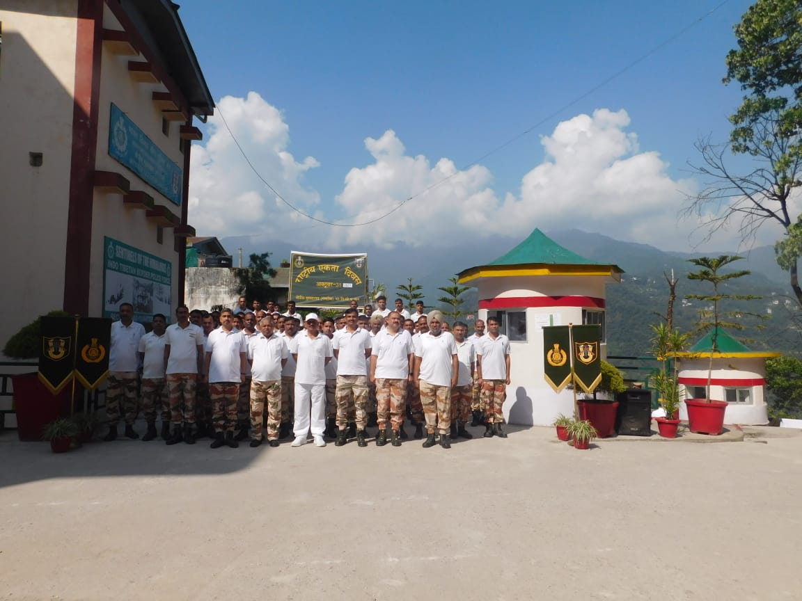 ITBP_official's tweet image. #NationalUnityDay2021 observed by SHQ ITBP Gangtok, Sikkim
#RashtriyaEktaDivas