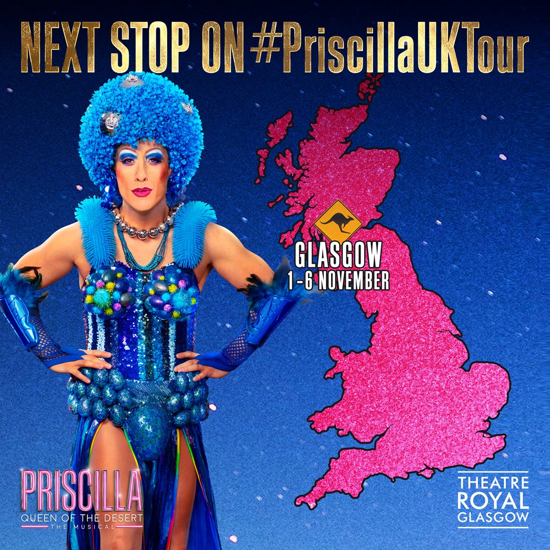 🔥Hot Stuff🔥

With more glitz and glamour than ever before we're on our way to the last stop of our tour💖

<a href="/KingsandRoyal/">The King's Theatre & Theatre Royal</a> see you soon!

#PriscillaUKTour 1st - 6th November 2021✨