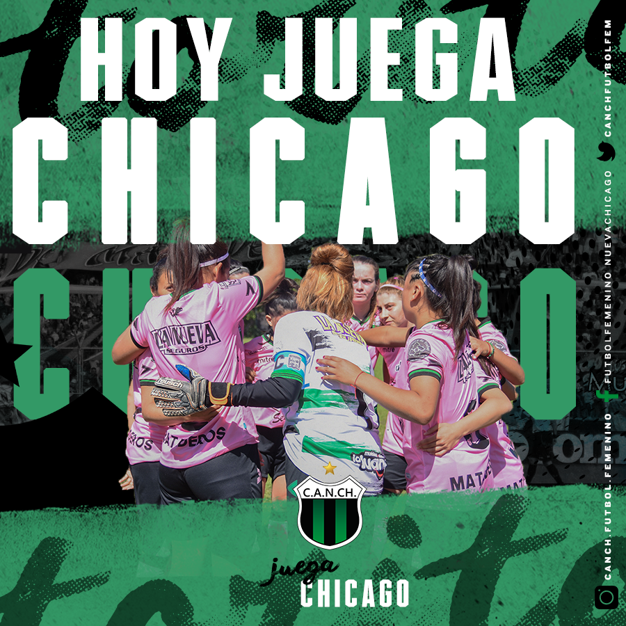 CanchFutbolFem's tweet photo. ¡Hoy juega Chicago! 💚🖤
Desde las 15 hs. Nueva Chicago visitará a San Martín de Burzaco, por una nueva jornada de la Primera “C” de AFA.
#AhoraChicago
#AFAPrimeraC https://t.co/6OKkWsx7SR