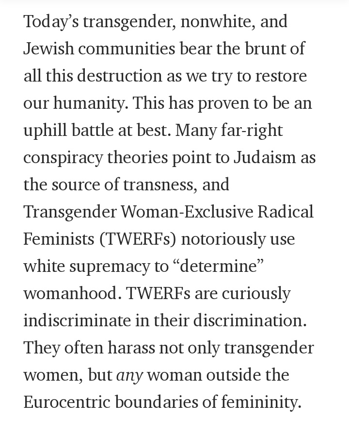 MikevanZeijl's tweet photo. Genderism/Cissexism/transmisia is ALWAYS anti-Jew racism. 

Criticism we hardly see in the white queer community when they call out genderism/cissexism/transmisia

https://t.co/Jx1im7UxAo https://t.co/pgjqUXxqrx