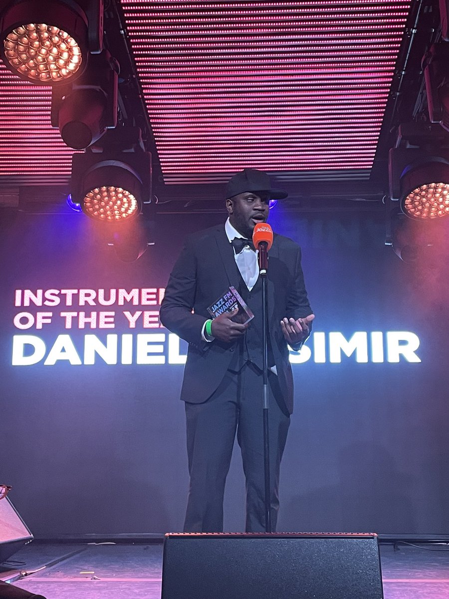 An absolute honour to attend the 2021 JazzFM awards in real life. Well done to all the nominees. 🙌🏾