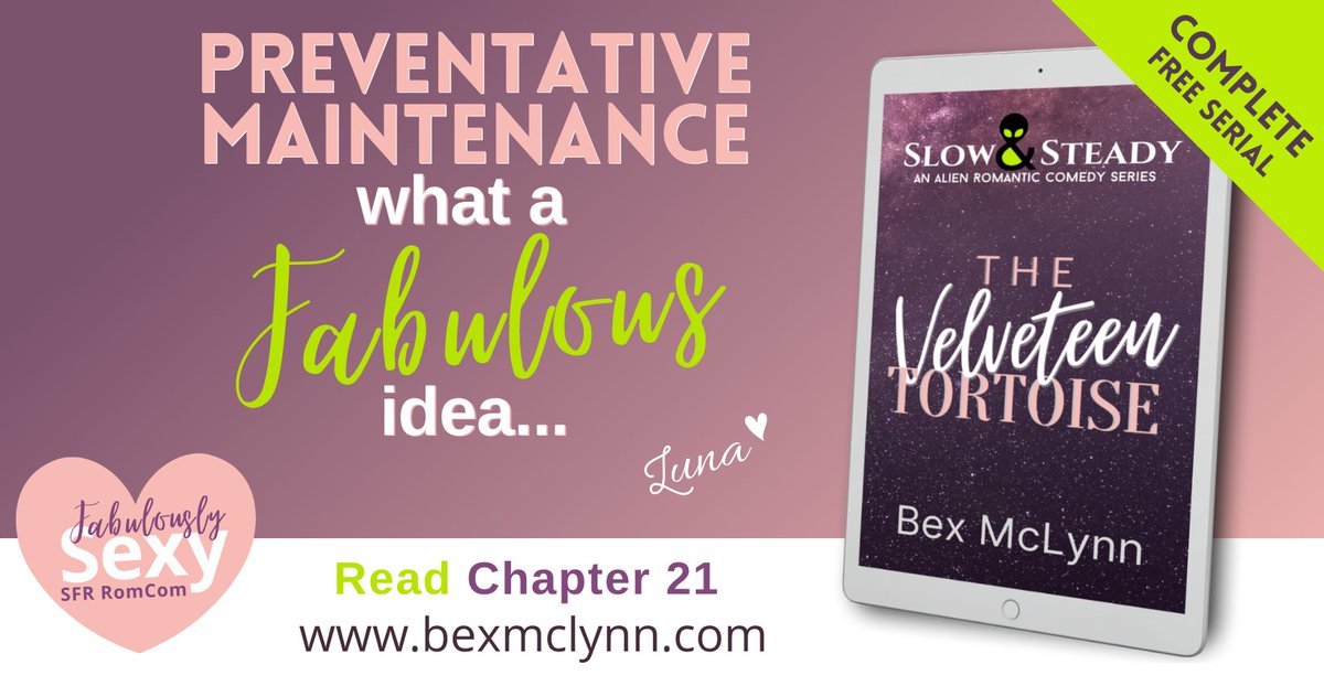 💜THE VELVETEEN TORTOISE💜
CHAPTER 21 – FINISHED*
bexmclynn.com/slow-and-stead…
(*Plus the Afterword as well)