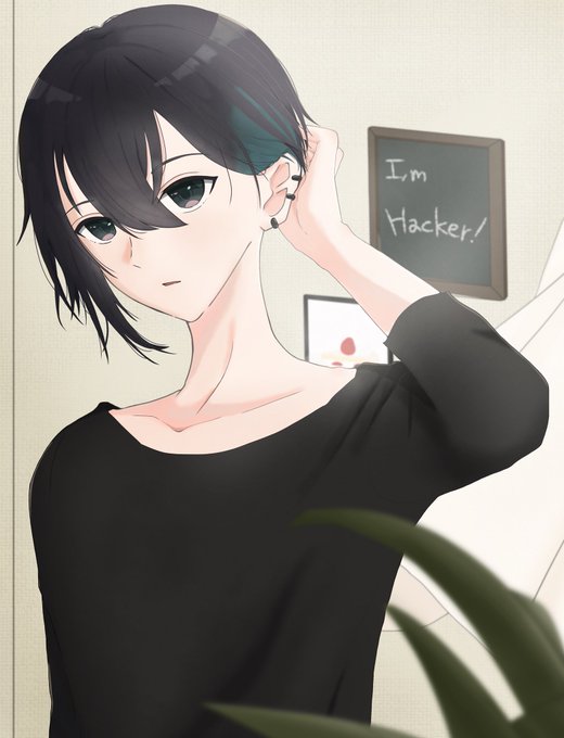 髪耳のtwitterイラスト検索結果