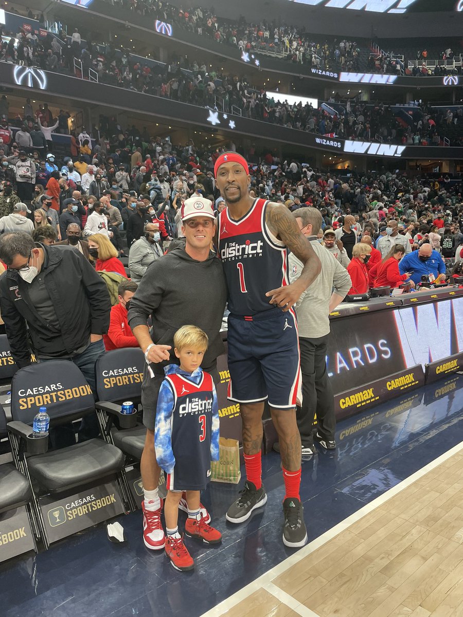 Bo's first game was straight 🤙🏼🤙🏼