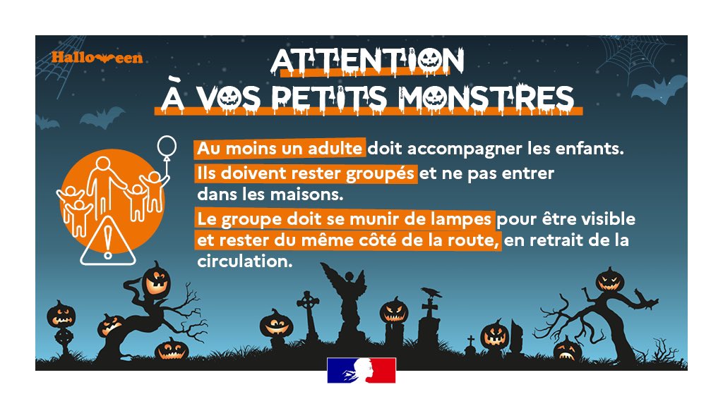 #ComPublique | Dans la série #Halloween2021 ce week-end, les #Préfectures s’adressent aux petits (et moins petits) monstres. 

Prudence avec la potion magique !