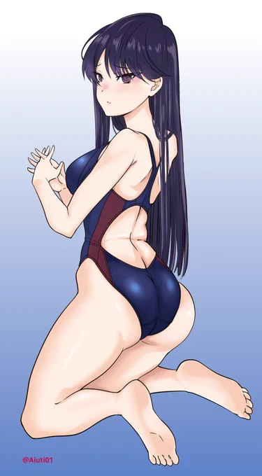 古見さん競泳水着 