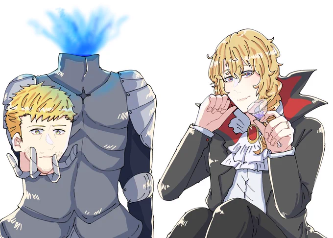 せっかく描いた上半身がガバ構図によって潰れたから見て欲しい 