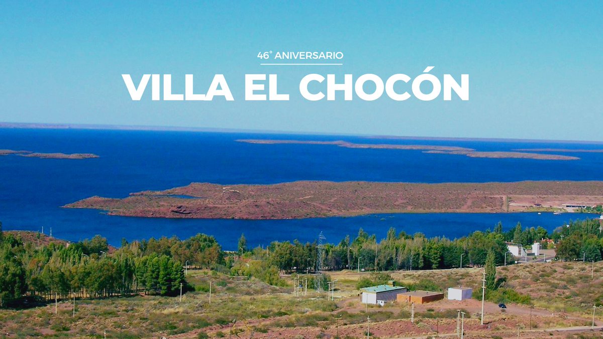 LoreAbdala's tweet photo. ¡Felices 46 años Villa El Chocón! Nuestra Capital de la Paleontología, protagonista de hechos que marcaron la identidad de Neuquén y escenario de hermosos recuerdos para muchos de nosotros. Un abrazo a los vecinos, las vecinas y al intendente @DiFonzoNicolas. #OrgulloNeuquino https://t.co/EVVPEdHQiY
