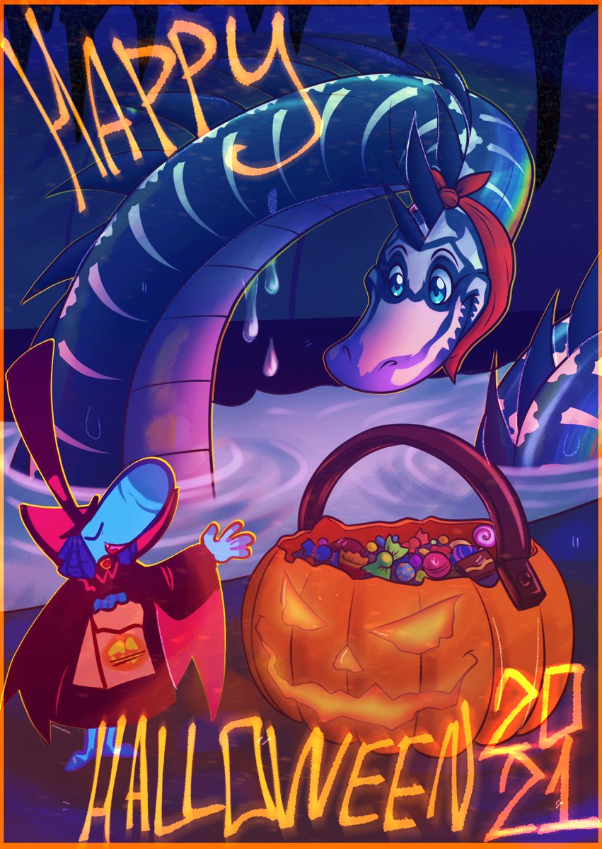 TodTheWizard's tweet photo. Ales Mansay and Ssssam wish you a Happy Halloween!๐๐ปโจ
#rayman #alesmansay #ssssam #Halloween #HappyHalloween #halloween2021 https://t.co/1l2uDfFS22