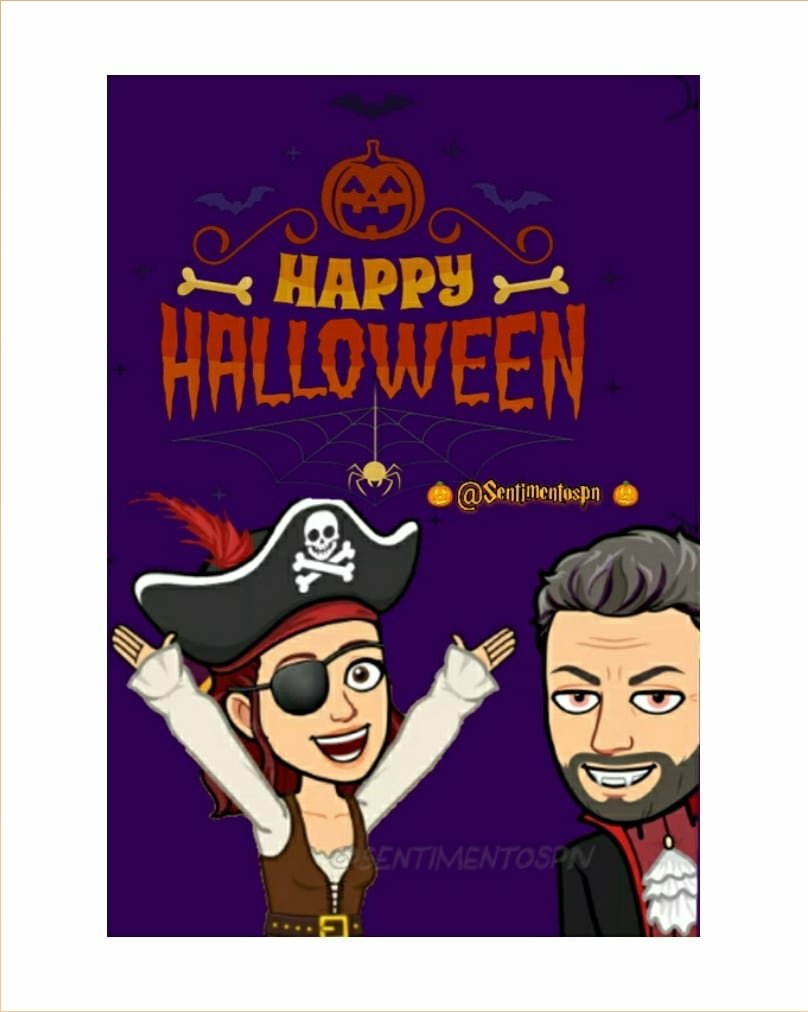 ChucknAmara's tweet photo. Happy Halloween from Chuck and Amara!! 🎃🕸😈👻❤ @bigEswallz  @RobBenedict #happyhalloween #HappyHalloween2021 #adventuresofchuckandamara https://t.co/h4xjCd6Hlx