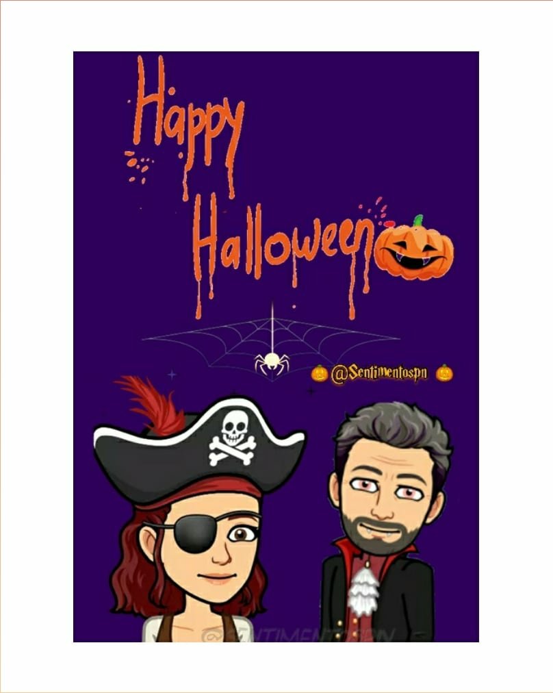 ChucknAmara's tweet photo. Happy Halloween from Chuck and Amara!! 🎃🕸😈👻❤ @bigEswallz  @RobBenedict #happyhalloween #HappyHalloween2021 #adventuresofchuckandamara https://t.co/h4xjCd6Hlx