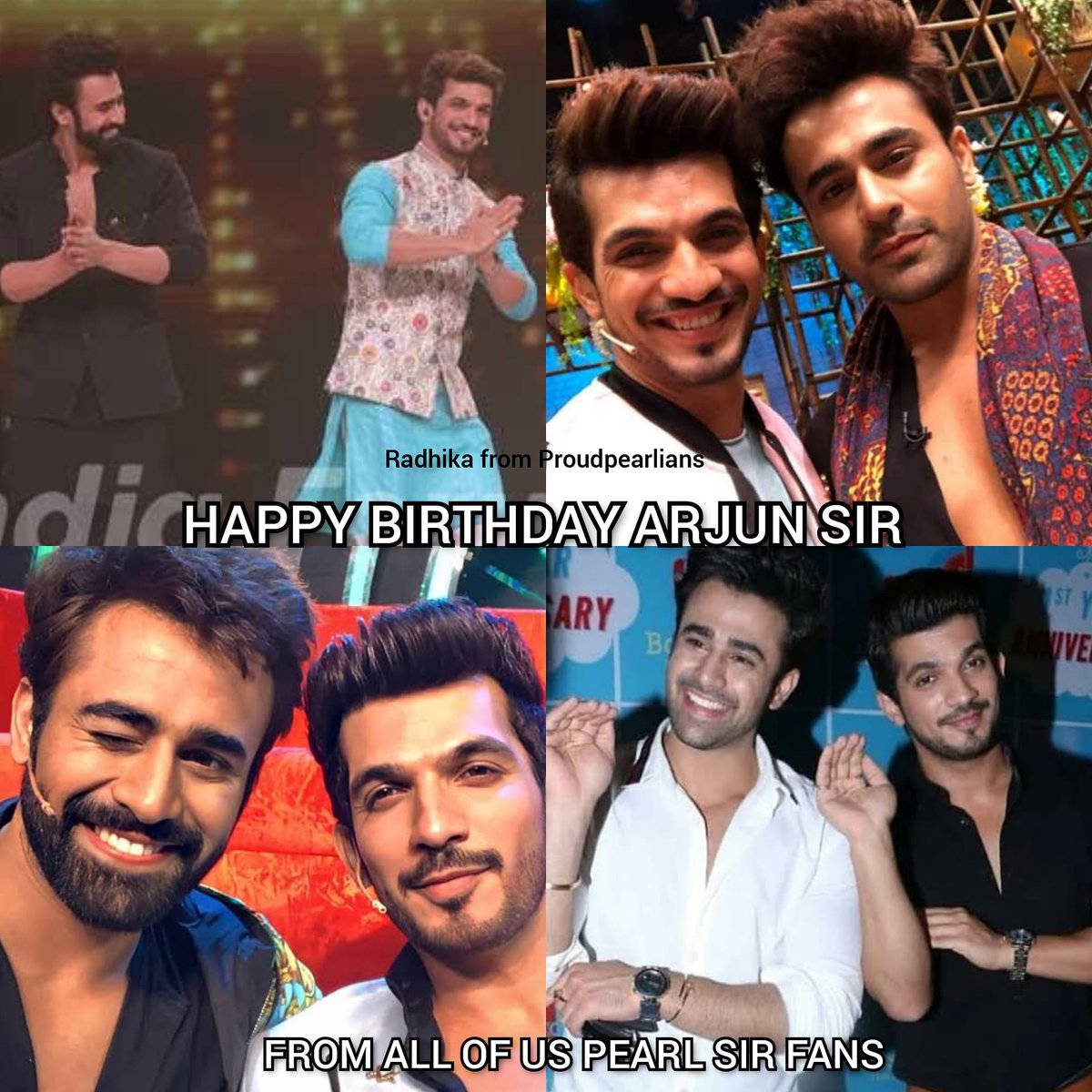 proudpearlians's tweet photo. Happy birthday @Thearjunbijlani sir from all of us Pearl Sir fans @pearlvpuri #Pearlvpuri #pvp https://t.co/znkEARPjTT