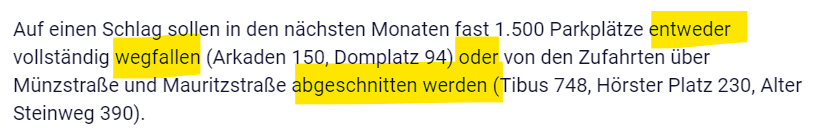 Bluminho's tweet photo. Gerade der #modaleFilter bringt da doch für alle, die bisher fein durch die Innenstadt jagen, eine kleine disruptive Herausforderung.
@polenz_r Dramatisierung ist vielleicht nicht falsch aber doch naiv eskalierend. https://t.co/V41dHEaAgM