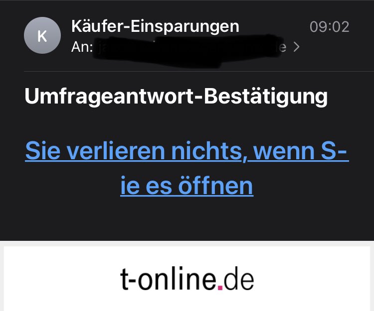 jakob_mitk's tweet photo. Ah cool, na dann. #spam #phishing https://t.co/YHgb2leQ7N