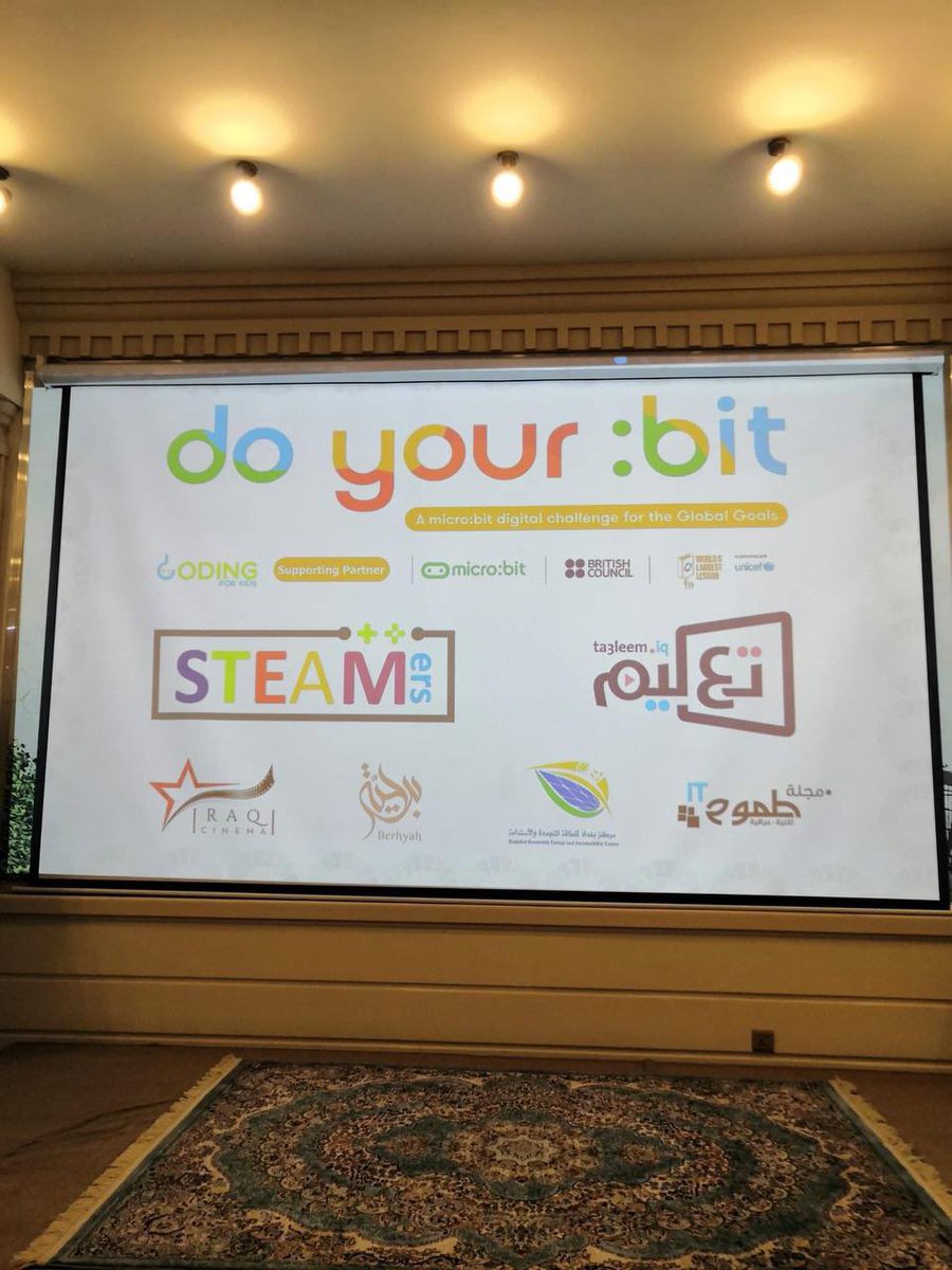 Coding4KidsIRAQ (@coding4kidsiraq) on Twitter photo #mycodeclub coders in #doyourbit challenge event ๐ซ <a href="/microbit_edu/">Micro:bit Educational Foundation</a> <a href="/CodeClubWorld/">TeamCodeClub</a> #mycodeclub coders in #doyourbit challenge event ๐ซ <a href="/microbit_edu/">Micro:bit Educational Foundation</a> <a href="/CodeClubWorld/">TeamCodeClub</a>