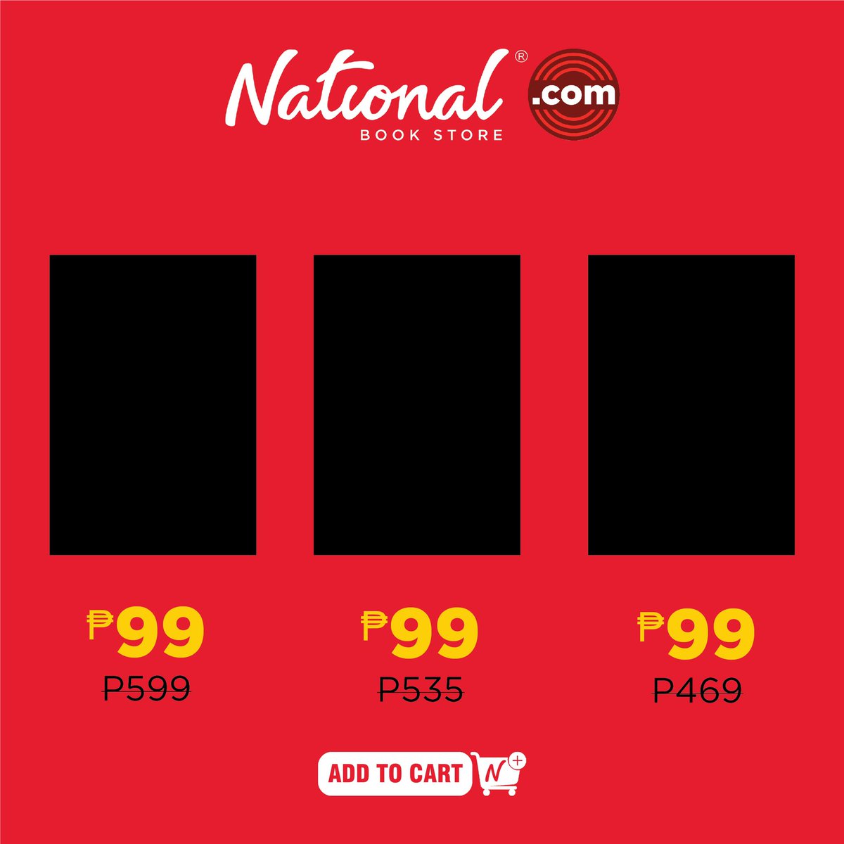 nbsalert's tweet photo. Are you ready for another round of P99 books? Watch out for the reveal tomorrow!
#P99books #99books
#99 #NBSsale #Books #BooksPH #NBSbookstagram https://t.co/6UjzuoyU6m