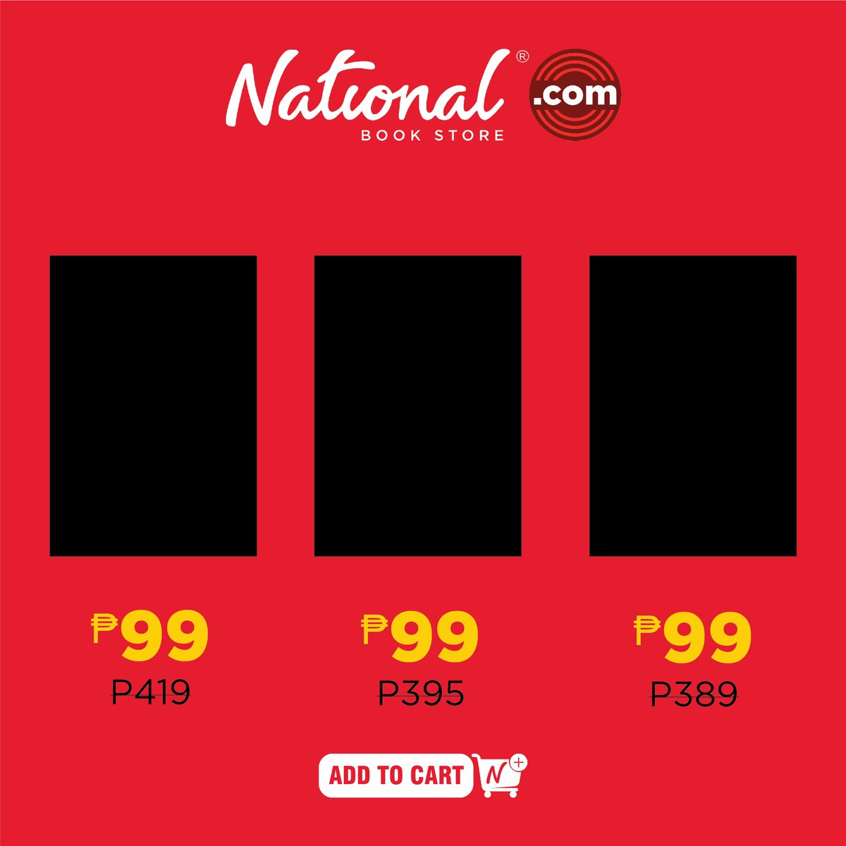 nbsalert's tweet photo. Are you ready for another round of P99 books? Watch out for the reveal tomorrow!
#P99books #99books
#99 #NBSsale #Books #BooksPH #NBSbookstagram https://t.co/6UjzuoyU6m