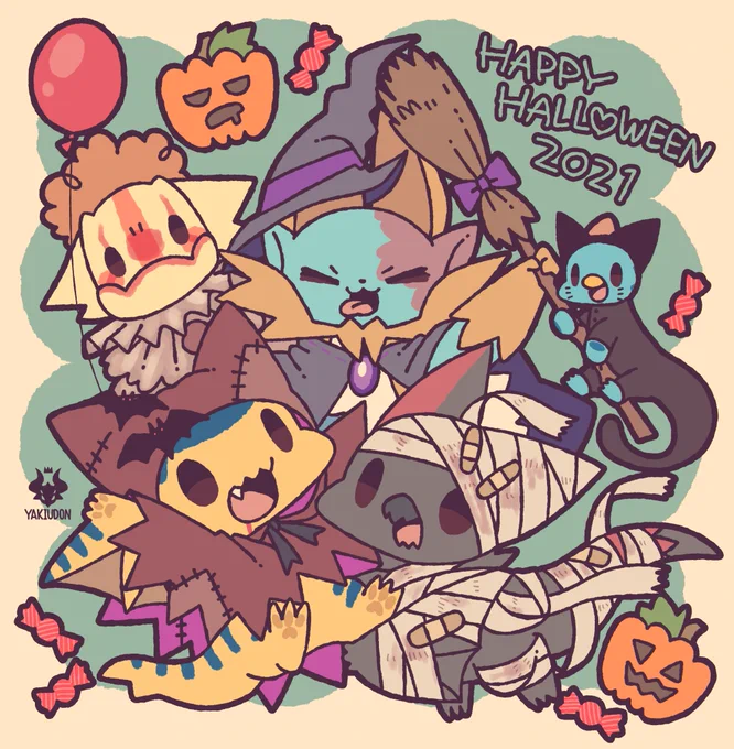 #今日のもんすたー 🎃 