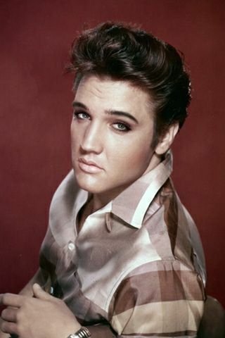 Johnsononthemic's tweet photo. Elvis Presley was queer-coded (femme af) and if she were alive today she almost certainly would have transitioned https://t.co/9hO2sXiUwm