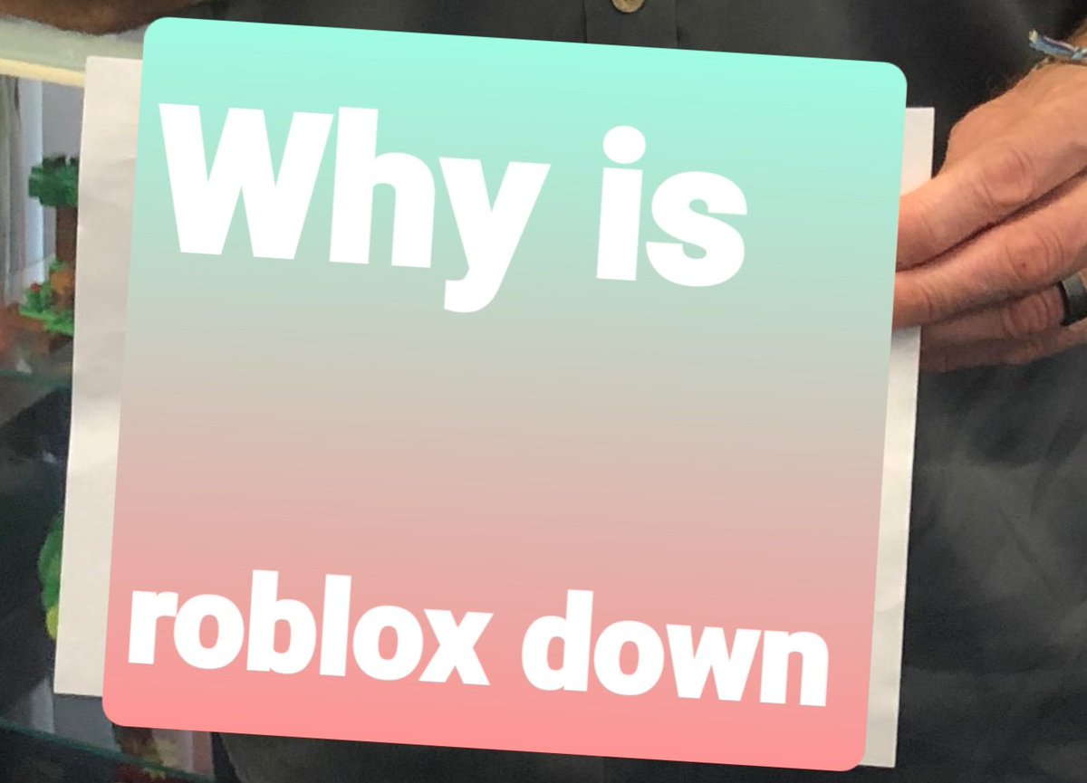 a2champ's tweet photo. @Roblox Why is roblox down tell me now!!!!! If it isn't a game then what kreek is doing a 2 weeks stream 🤔 https://t.co/wKwbSqgSlQ