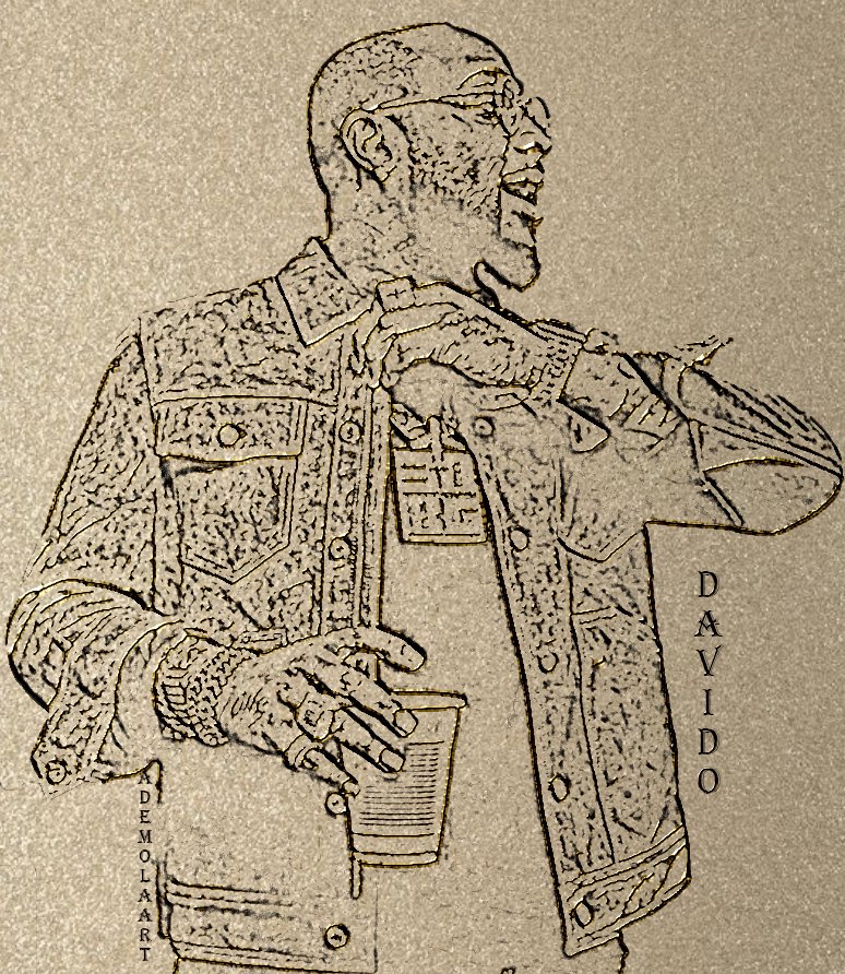 hardey_art's tweet photo. #artwork #goldenportrait #goldsketch @davido #goldenart @Rozapepper01 https://t.co/wACnznRg9k