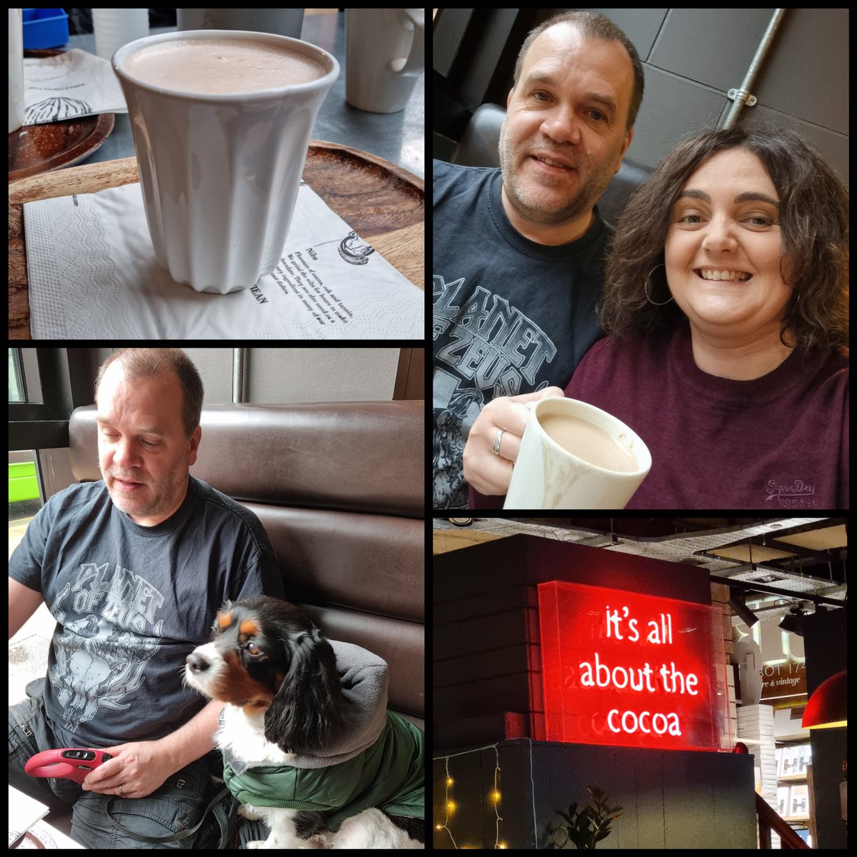 runawaygirl248's tweet photo. Rude not to head into #Leeds in the pouring rain for a Hotel Chocolat #hotchocolate 😉
#random #hotelchocolat
#NotOneButTwo https://t.co/IfeaJ3o5j1
