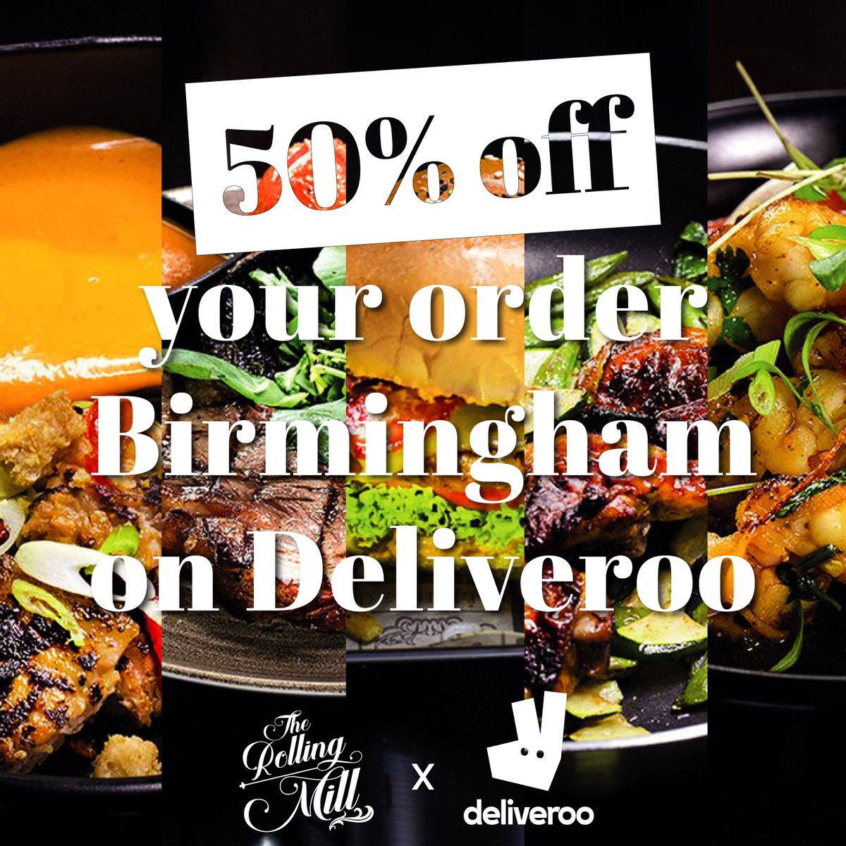 Happy Halloween! This is our last day of our 50% OFF all food on Deliveroo offer, so if you want a spooktacularly great deal, get ordering whilst you still can! 👻🎃

#deliverylaunch #halfpricefood #delivery #fooddelivery #birminghamdelivery #birminghameats