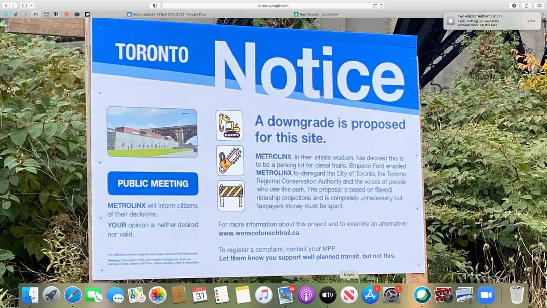 floyd_ruskin's tweet photo. New industrial development courtesy of Metrolinx in restored accessible ravine parkland.
@dontmesswthedon #AParkforAll #moveit #loveTOravines https://t.co/kfJDOpDUmT