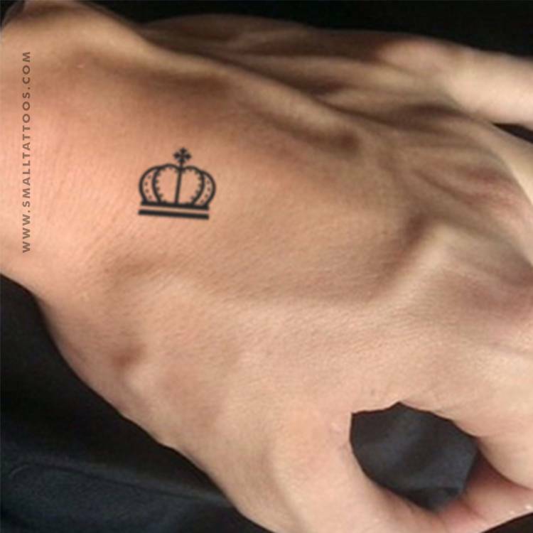 temporaryst's tweet photo. King crown temporary tattoo, get it here ► https://t.co/GGIyNXKfdv https://t.co/XnQ6xqCyVR