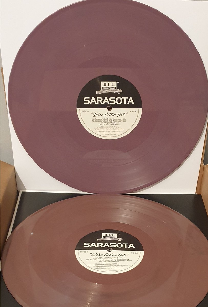 BITProductions2's tweet photo. Stock has finally arrived for:
Sarasota "We're Gettin' Hot" BIT25-1, Discs 1 &amp; 2 🎹🙌😁. 
To order, use PayPal links:

Disc 1 ONLY £25 Inc P&amp;P:
https://t.co/DLhC1tdIaZ

Disc 2 ONLY £25 Inc P&amp;P:
https://t.co/ZeEjZ88EoH

Disc 1 &amp; Disc 2 TOGETHER £40 Inc P&amp;P
https://t.co/l7kOu1Wvqu https://t.co/PaUQR6P1Kr
