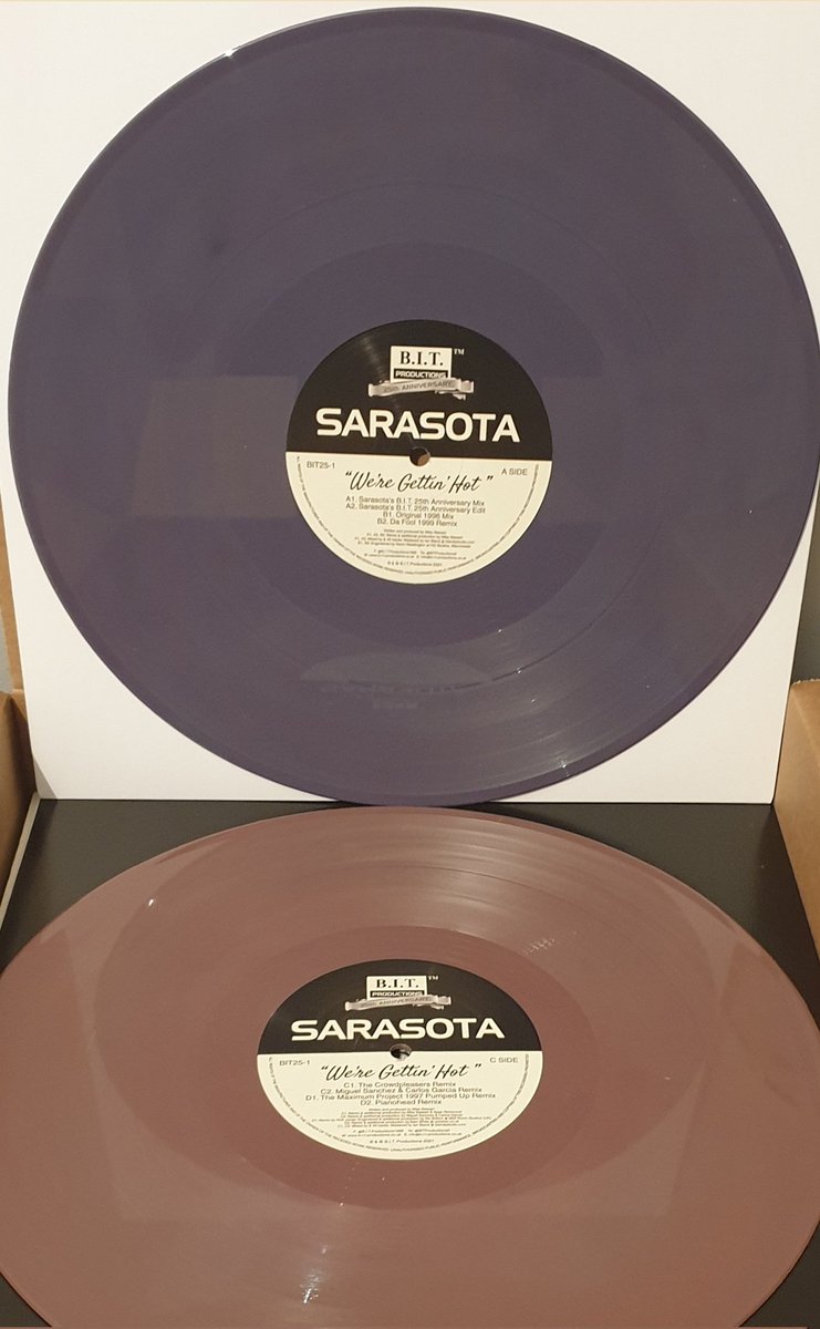 BITProductions2's tweet photo. Stock has finally arrived for:
Sarasota "We're Gettin' Hot" BIT25-1, Discs 1 &amp; 2 🎹🙌😁. 
To order, use PayPal links:

Disc 1 ONLY £25 Inc P&amp;P:
https://t.co/DLhC1tdIaZ

Disc 2 ONLY £25 Inc P&amp;P:
https://t.co/ZeEjZ88EoH

Disc 1 &amp; Disc 2 TOGETHER £40 Inc P&amp;P
https://t.co/l7kOu1Wvqu https://t.co/PaUQR6P1Kr