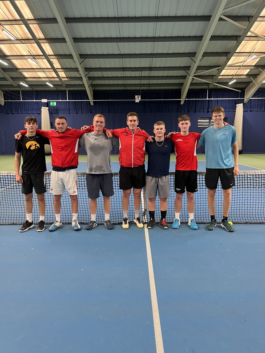 Good to get out with some of the lads yesterday for the Mens County Practise <a href="/TennisLancs/">Tennis Lancashire</a>