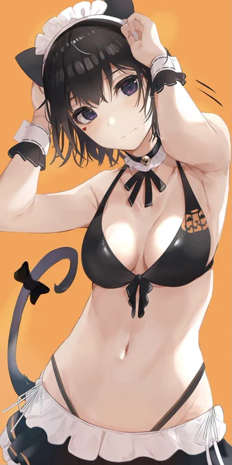 「似合ってるのかな...?」 