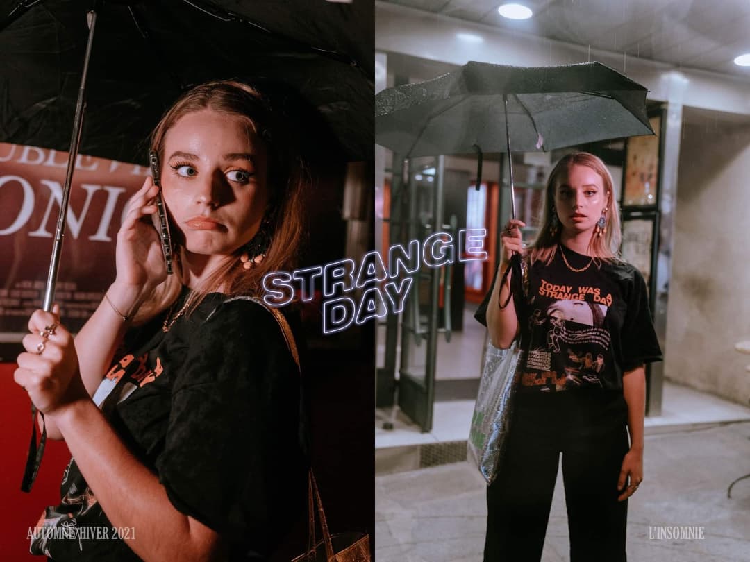 strangedayshop's tweet photo. Premier extrait de la collection "L'Insomnie" !
C'est un hommage à Quentin Tarantino, une de mes inspirations principales dans la création. Vous kiffez ?
Dispo le 5 novembre ! 
📷 : @AlexandrineSnd (la best, faut le savoir) https://t.co/XWpL64XuaK