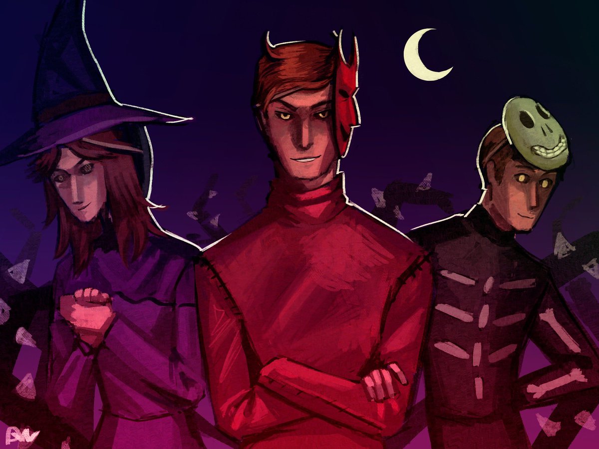 «Lake said we should work together»
Happy Halloween to everyone 
#rustylake