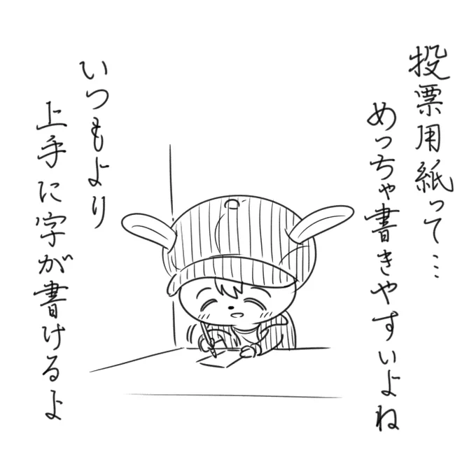 投票する時に毎回思う事 