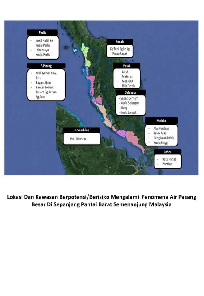 mada_malaysia's tweet photo. 𝗞𝗘𝗡𝗬𝗔𝗧𝗔𝗔𝗡 𝗠𝗘𝗗𝗜𝗔
HEBAHAN RAMALAN KEJADIAN FENOMENA AIR PASANG BESAR DI NEGERI-NEGERI PANTAI BARAT SEMENANJUNG MALAYSIA PADA 4 HINGGA 7 NOVEMBER 2021.

#infoterkini
#airpasangbesar
#LindungDiriLindungSemua https://t.co/fDXVrtK9tZ