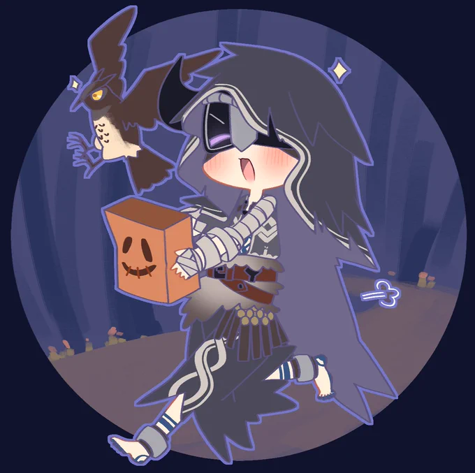 🔮「お菓子がたくさん貰えると聞きました!もうわかっています!」
#identityVイラスト  
#第五人格イラスト 
#ハロウィン 