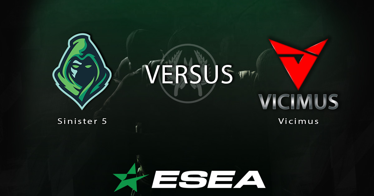 Sinister5_SA's tweet photo. Another Sunday, another @ESEA match lined upπ
π’ @Sinister5_SA vs @VicimusGG
π 21h00
π» No confirmed stream
GLHF gentsπ₯
#Sinister5π https://t.co/8nbFFRkL7M