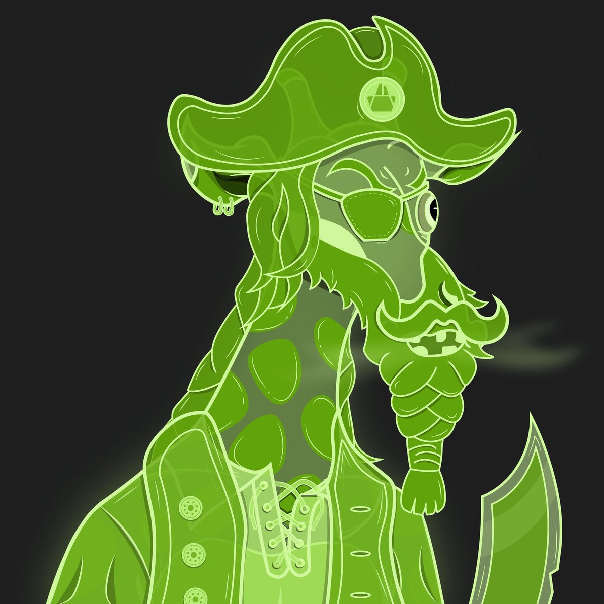 Trick or Giraffe Society.... will haunt you eth nfts...