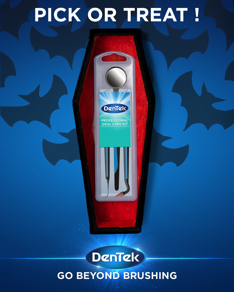You’ll really dig the DenTek® Professional Oral Care Kit. 🧡#halloween #🎃 #HappyHalloween #GoBeyondBrushing