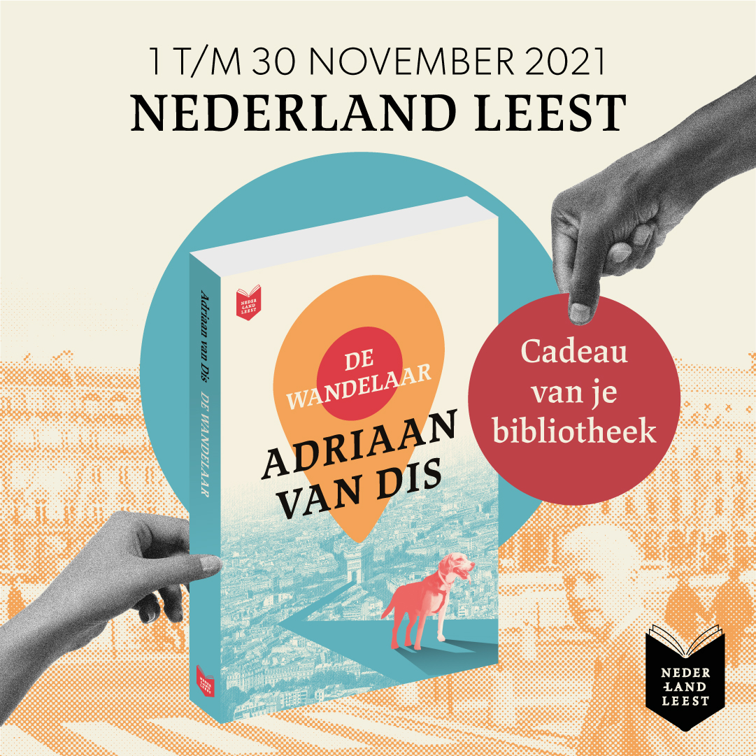 Morgen start Nederland Leest, deze hele maand krijg je De Wandelaar van <a href="/AdriaanvanDis1/">Adriaan van Dis</a> cadeau van jouw lokale bibliotheek. Vanavond om 18:15 is Adriaan van Dis te gast bij @PodiumWitteman op <a href="/NPO2/">NPO 2</a> en vertelt hij over Nederland Leest. Welke bibliotheek ga jij bezoeken?