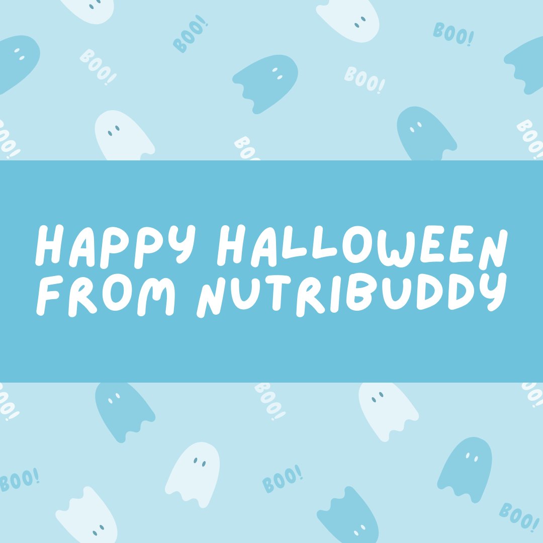 Happy Halloween from Nutribuddy!

How will you be spending your day? 🎃