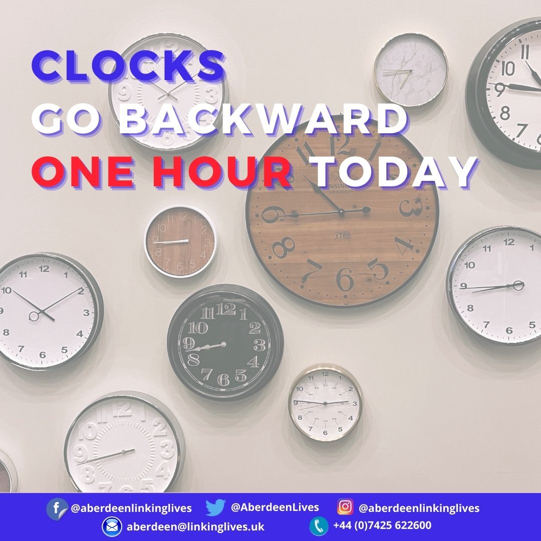 AberdeenLives's tweet photo. British Standard Time ends. Clocks go back one hour. #bstends #clock #timegoback https://t.co/WarZ8OZSHU